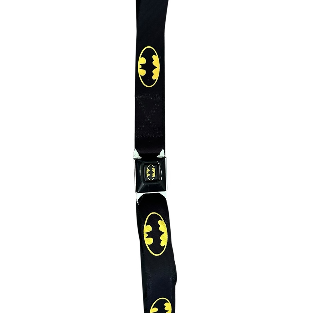 Buckle-Down Black and Yellow Batman Belt - Picture 2 of 9